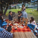 repas dans la nature equipe